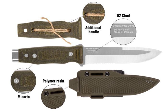 Kharakternyk Fixed Blade - Image 2